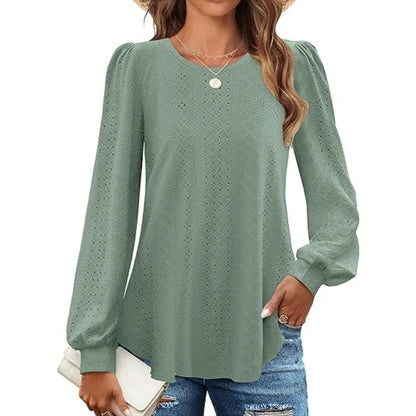 T-Shirt Ample Femme – Manches Longues
