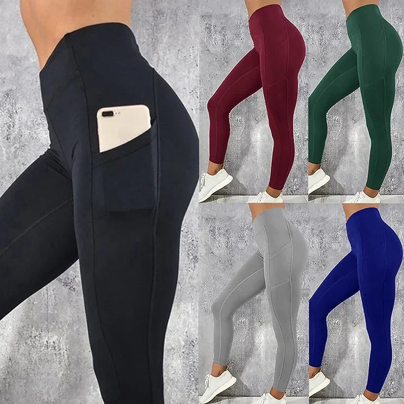 Leggings à poches pour femmes