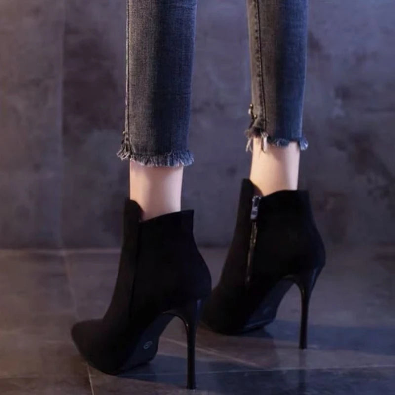 Bottines à talons pour femmes