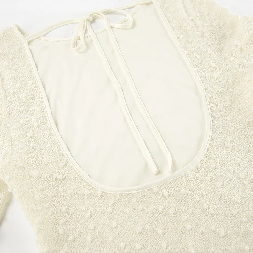 Robe courte moulante sexy en jacquard convexe pour femmes