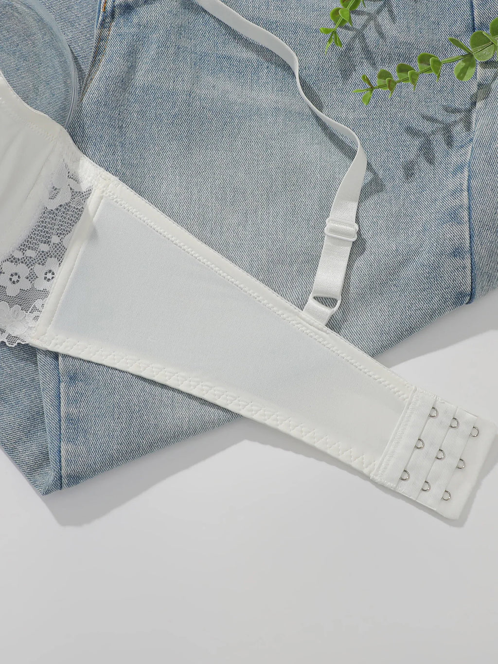Soutien-gorge sexy en dentelle brodée pour femmes