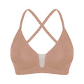 Soutien-gorge légers et sans couture en maille à col en U pour femmes