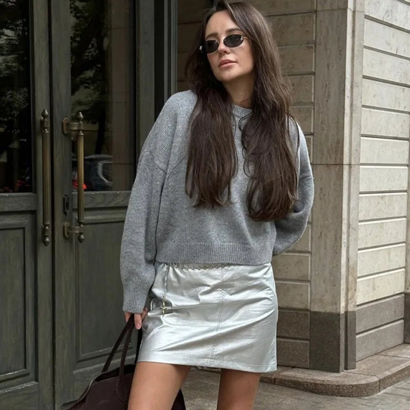 Pull ample et décontractée pour femmes