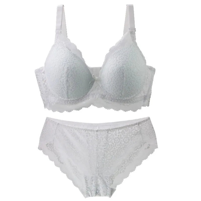 Ensemble de soutien-gorge Push Up et culotte pour femmes