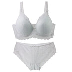 Ensemble de soutien-gorge Push Up et culotte pour femmes