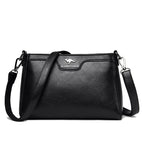 Sac à main en cuir véritable pour femmes