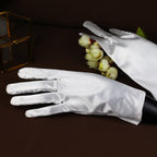 Gants de mariée en satin pour femmes