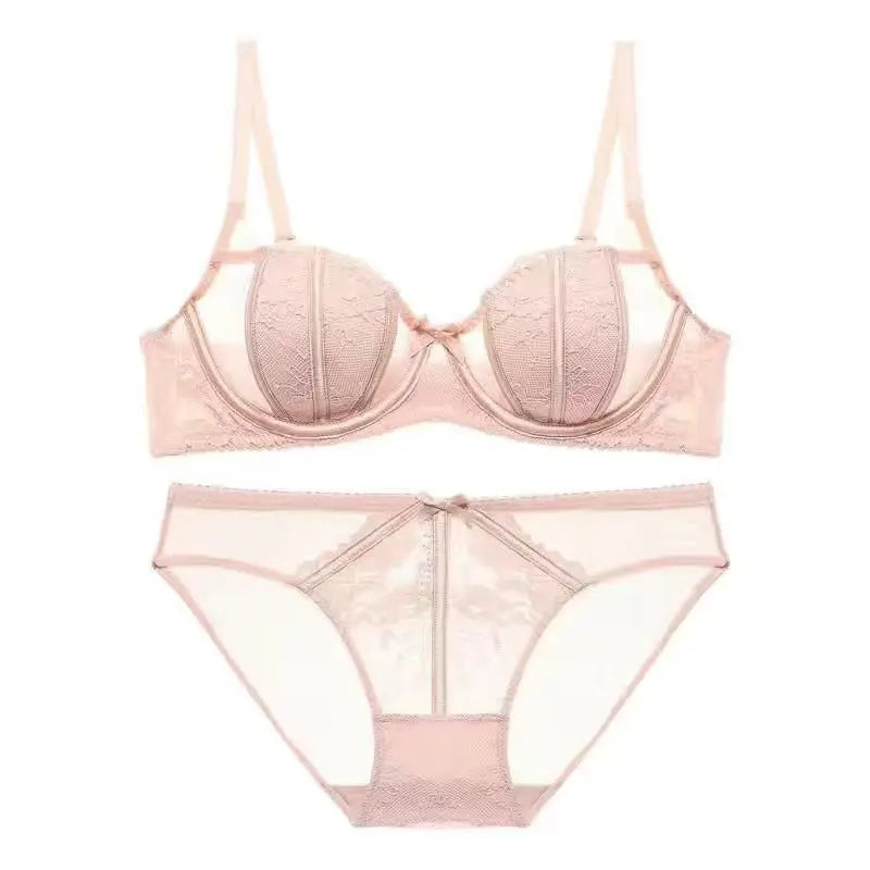 Soutien-gorge à armatures en dentelle française pour femmes