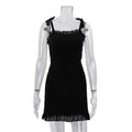 Robe mini dos nu sexy pour femmes