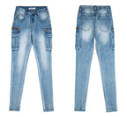 Pantalon  en jean extensible pour femmes