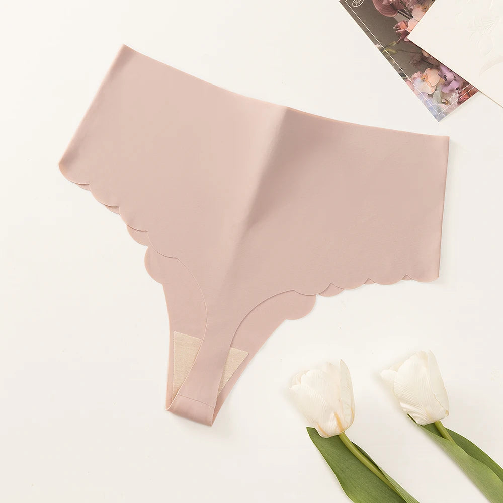 Culotte taille haute sans couture pour femmes