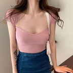 Tops à manches courtes pour femmes