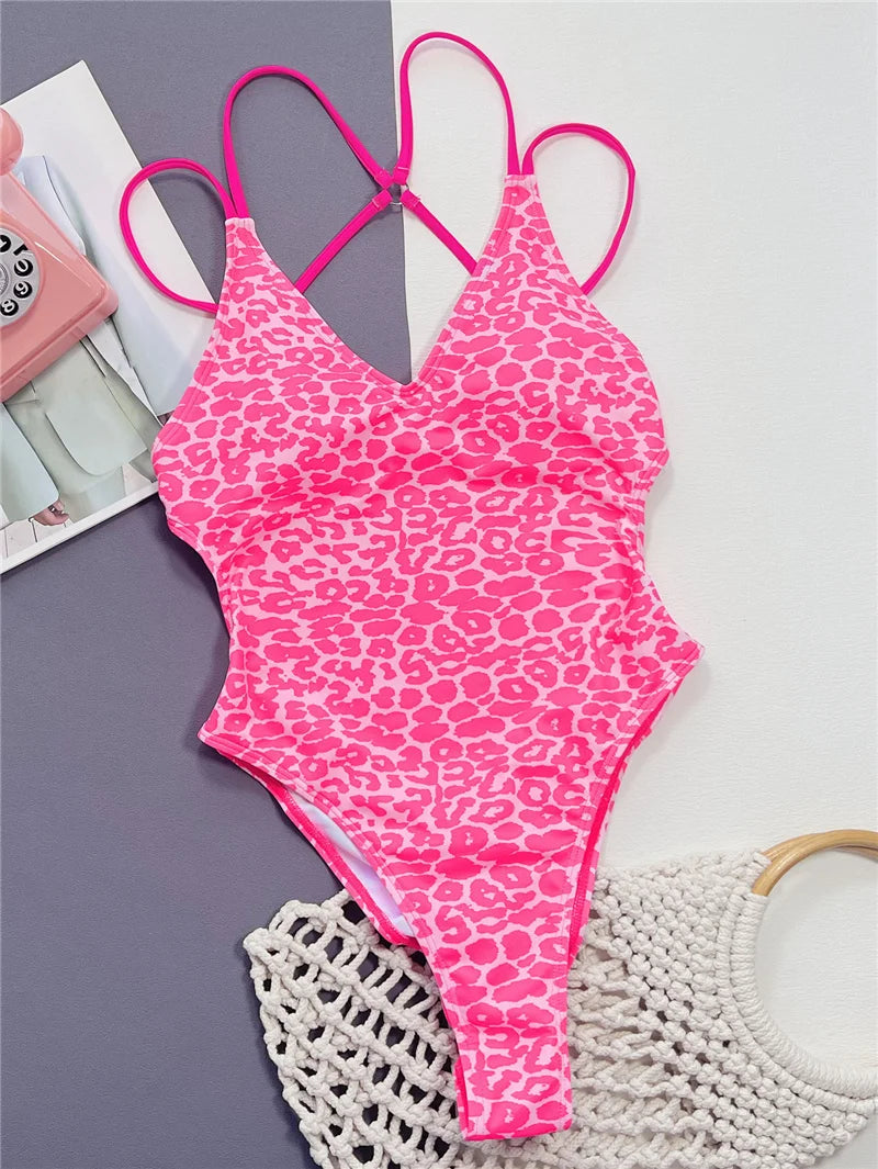 Maillot de bain une pièce sexy dos nu pour femmes