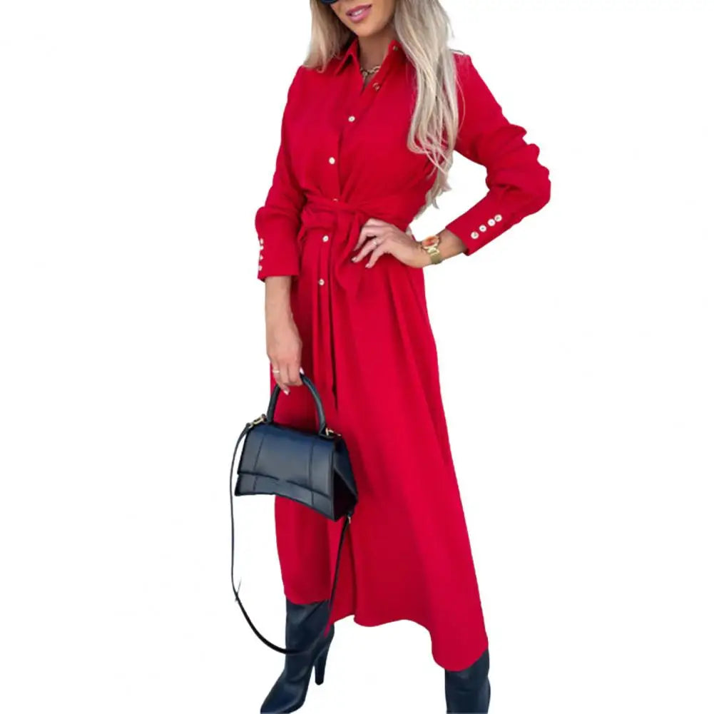 Robe T-shirt Maxi en coton pour femmes