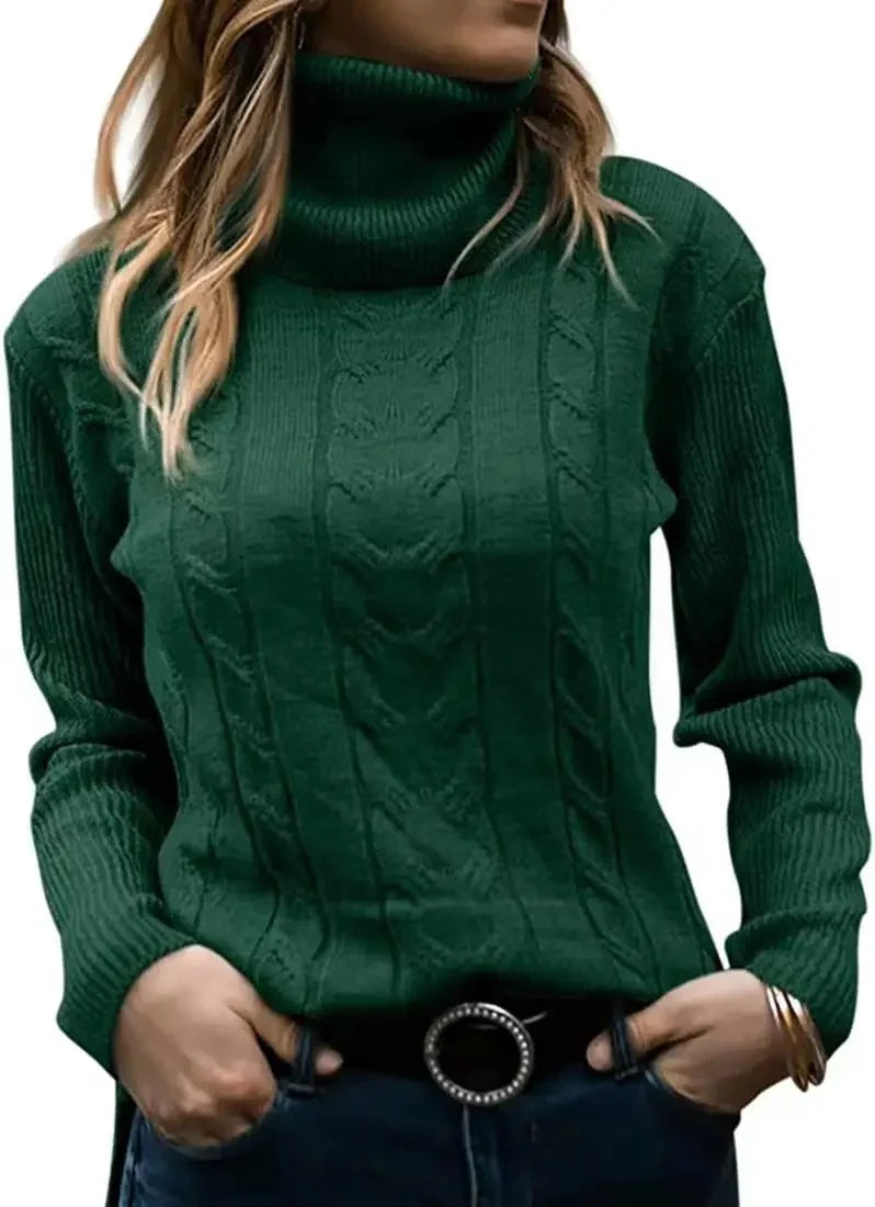 Pull tricoté vintage pour femmes