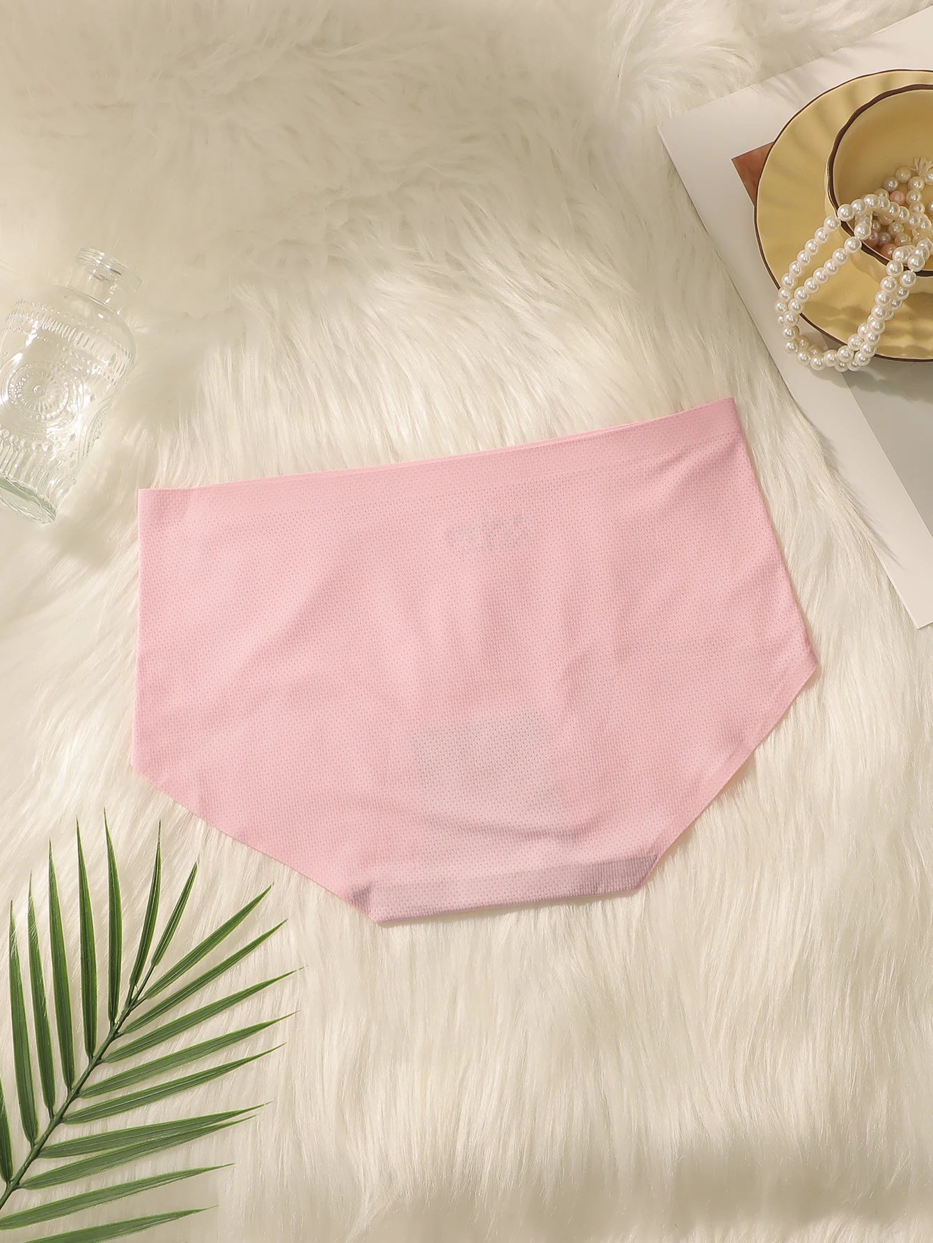 Culotte sans couture en maille de soie glacée pour femmes
