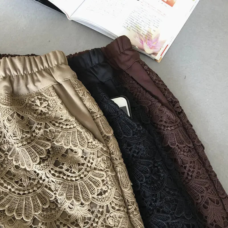 Short en dentelle pour femmes