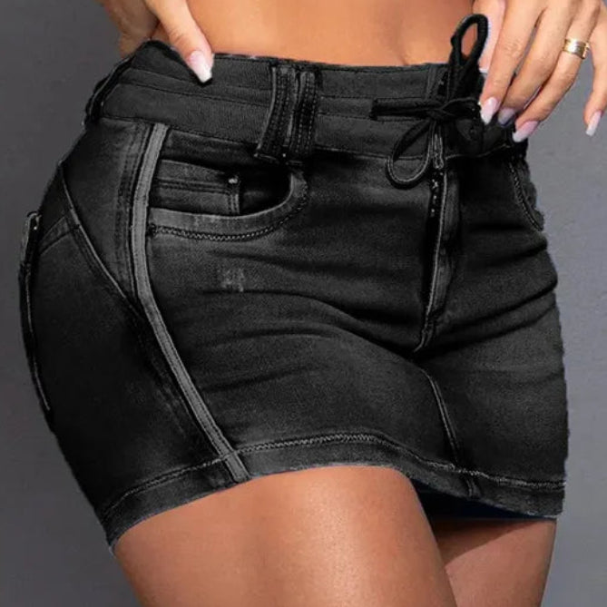 Mini short en jean pour femmes