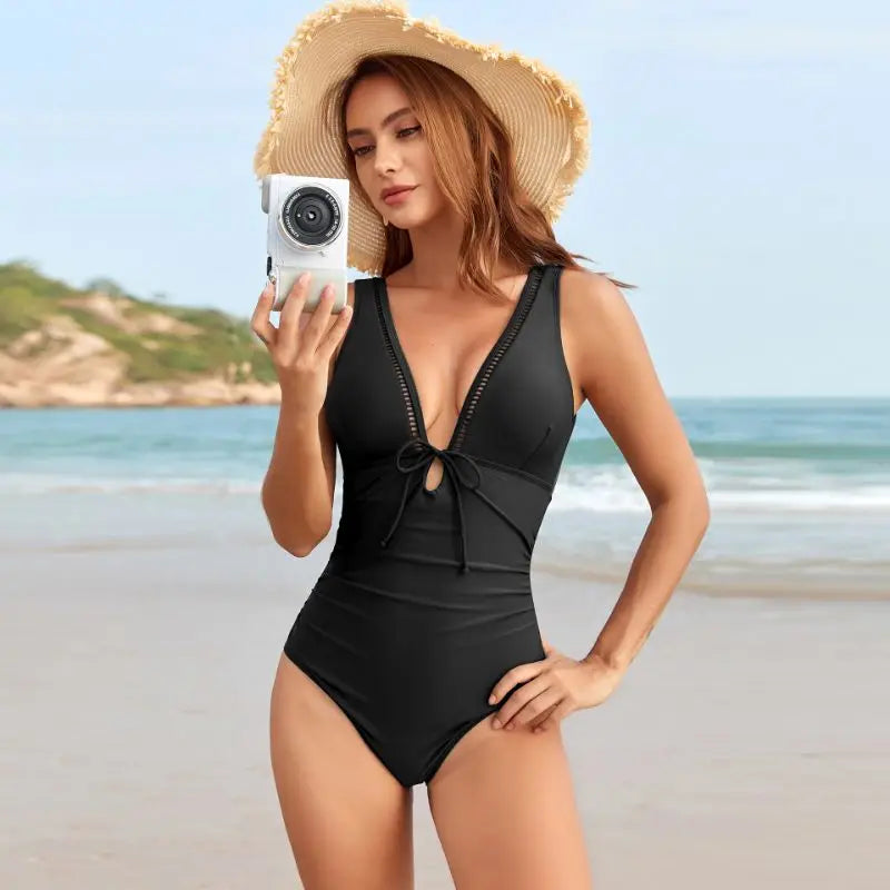 Maillot de bain une pièce haut de gamme pour femmes