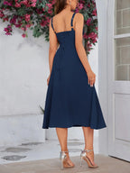 Robe longue sans manches pour femmes