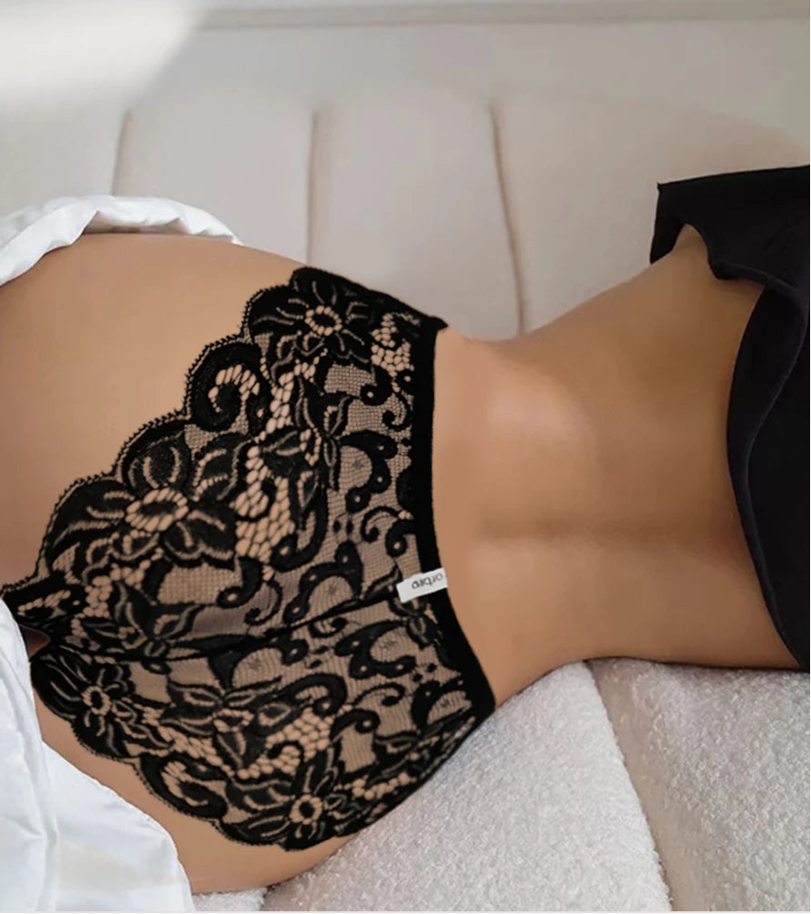 Culottes sexy en dentelle pour femmes