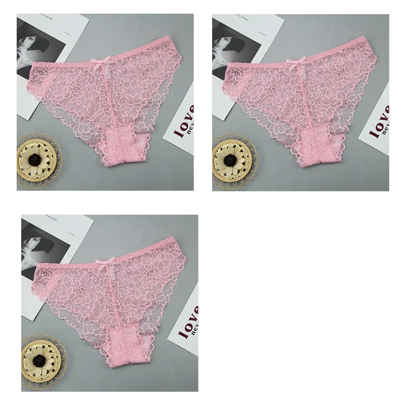 Lot de 3 culottes sans couture pour femmes