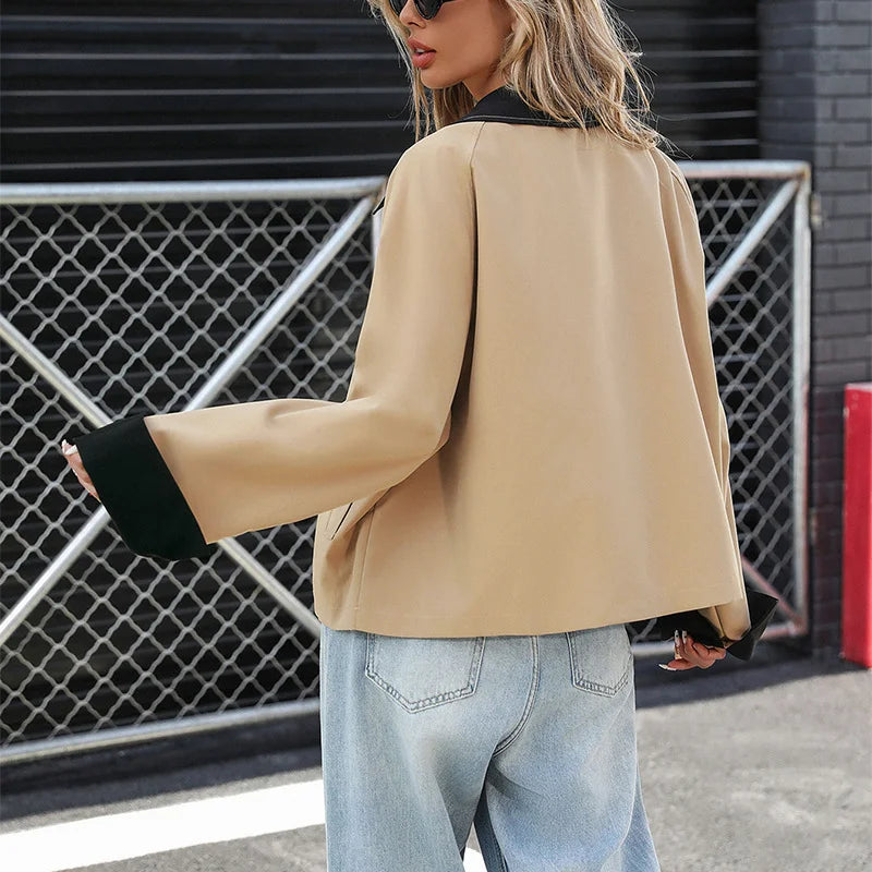 Veste courte fine pour femmes