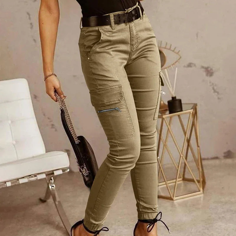 Pantalon crayon décontracté pour femmes