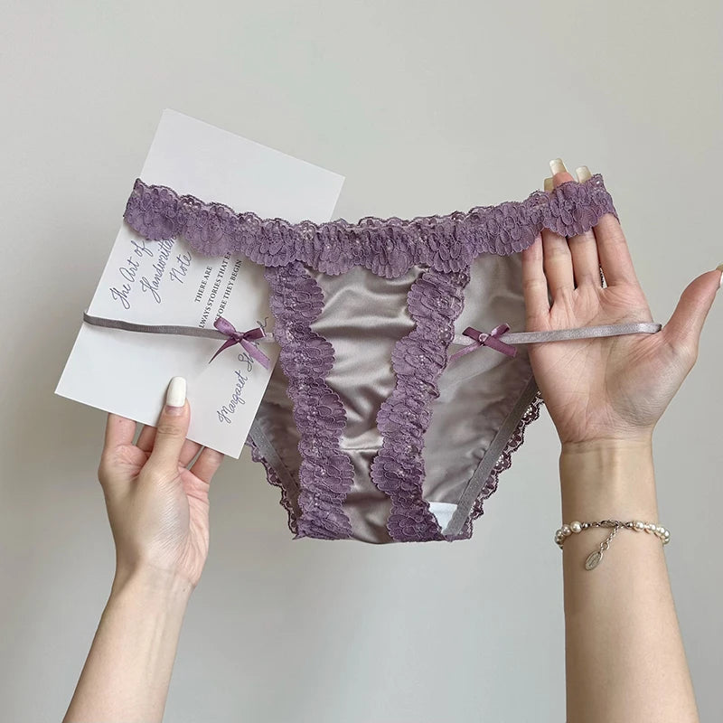 Culotte en soie glacé pour femmes