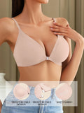 Soutien-gorge avec ouverture avant amovible goutte d'eau pour femmes