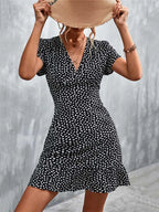 Robe d'été courte style Boho pour femmes