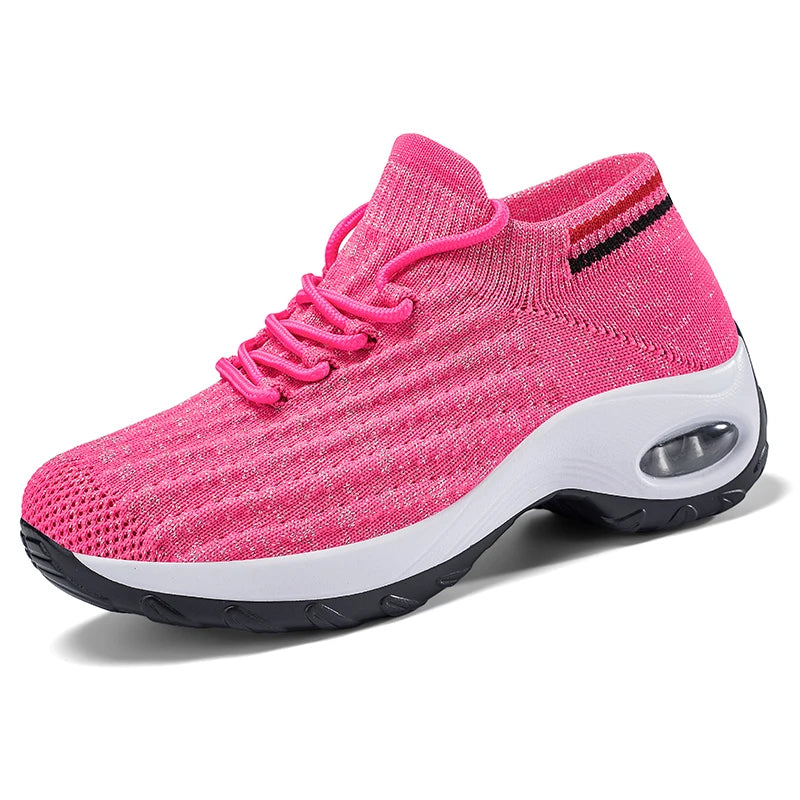 Baskets en maille respirante pour femmes