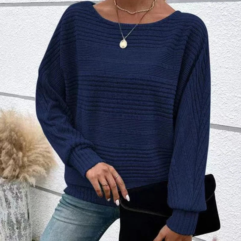 T-shirt à manches longues décontracté lâche pour femmes