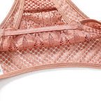 Culotte transparent en dentelle ajourée pour femmes