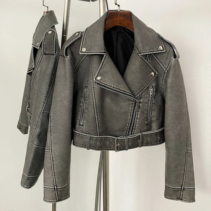 Veste Courte Femme – Similicuir