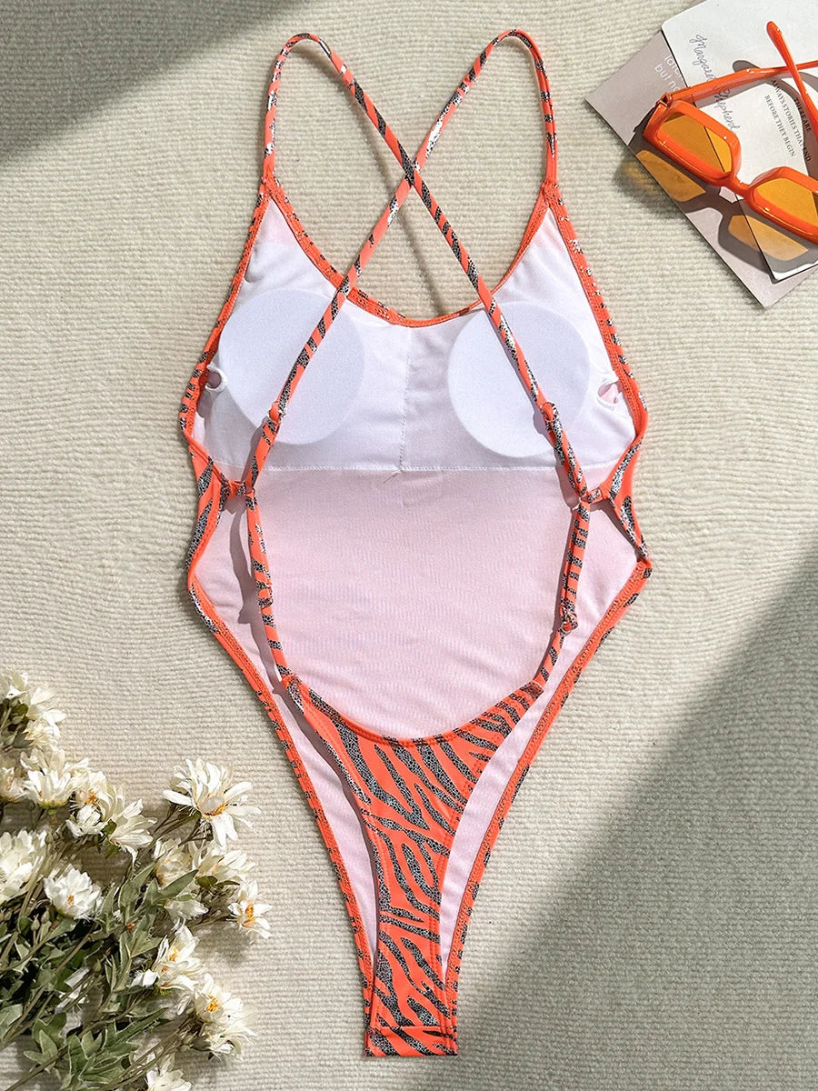 Maillot de bain une pièce string extrême mini micro string pour femmes