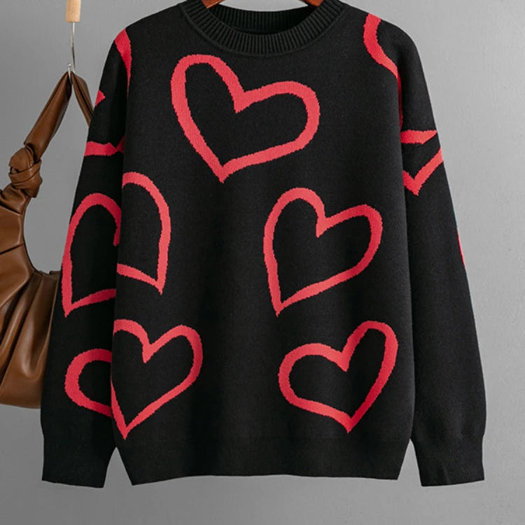 Pull à col rond pour femmes