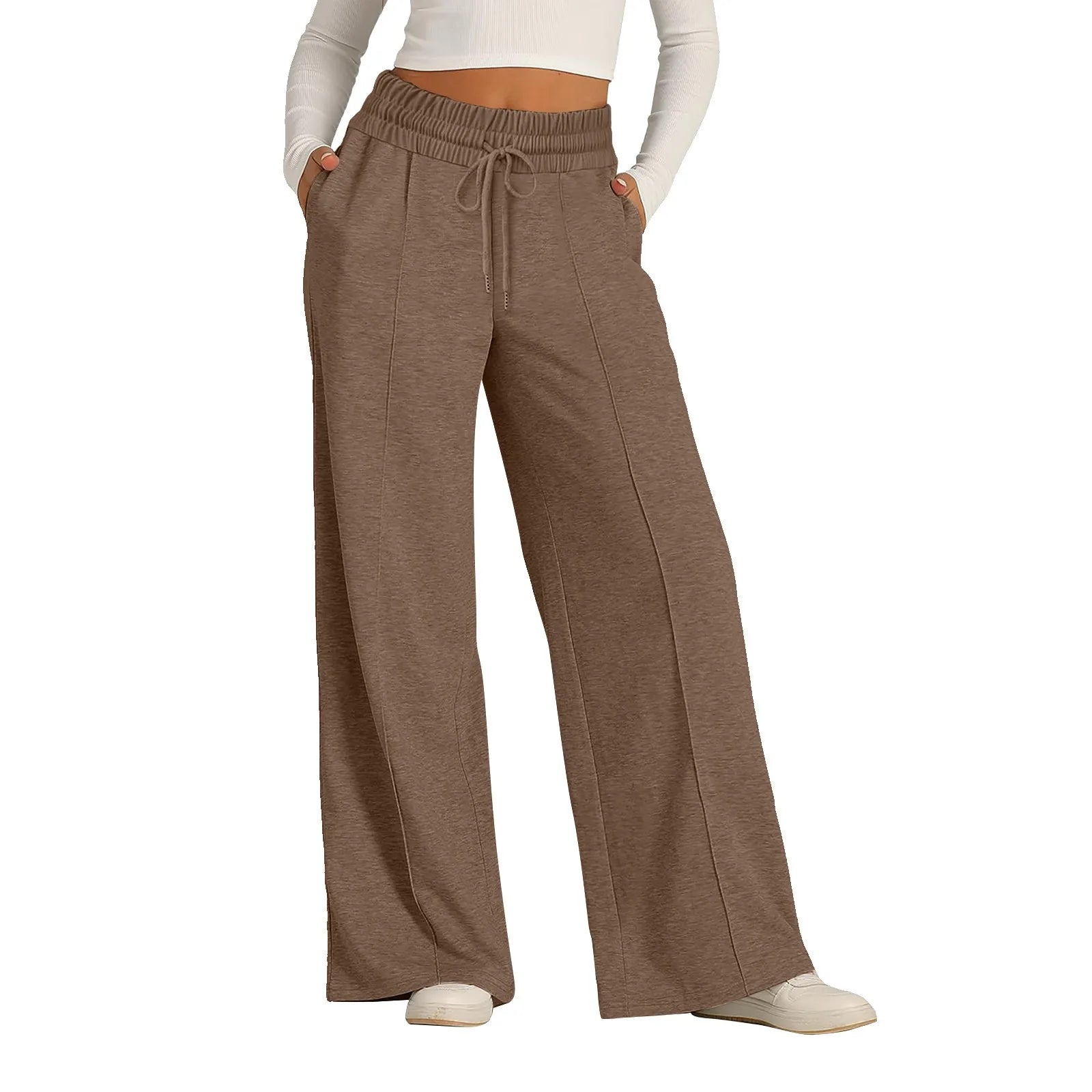 Pantalon de survêtement en polaire pour femmes