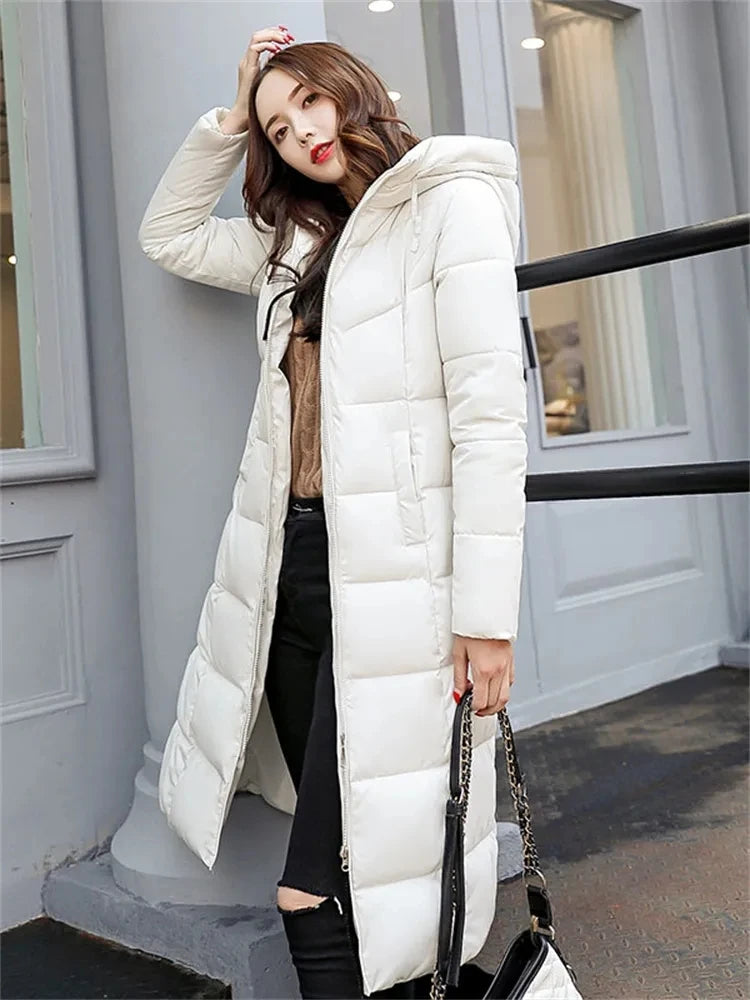 Parka d'hiver longue pour femmes