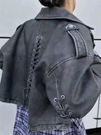 Vestes en faux cuir pour femmes