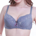 Soutien-gorge sexy à pois pour femmes
