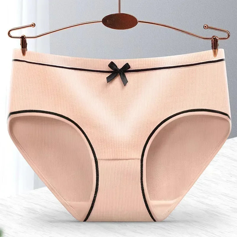 Culottes en coton avec nœud pour femmes