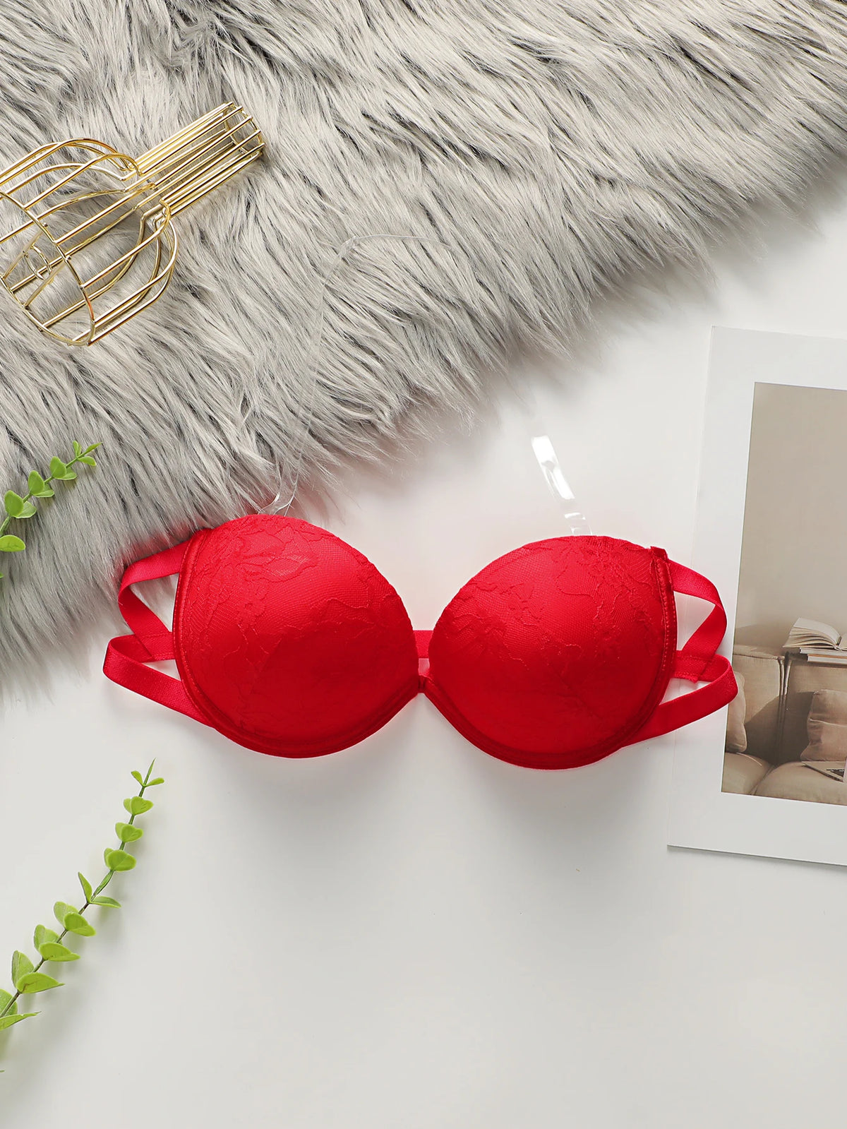Soutien-Gorge Transparent Femme – Maintien Antidérapant
