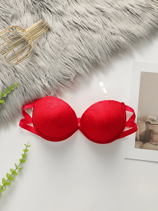 Soutien-Gorge Transparent Femme – Maintien Antidérapant