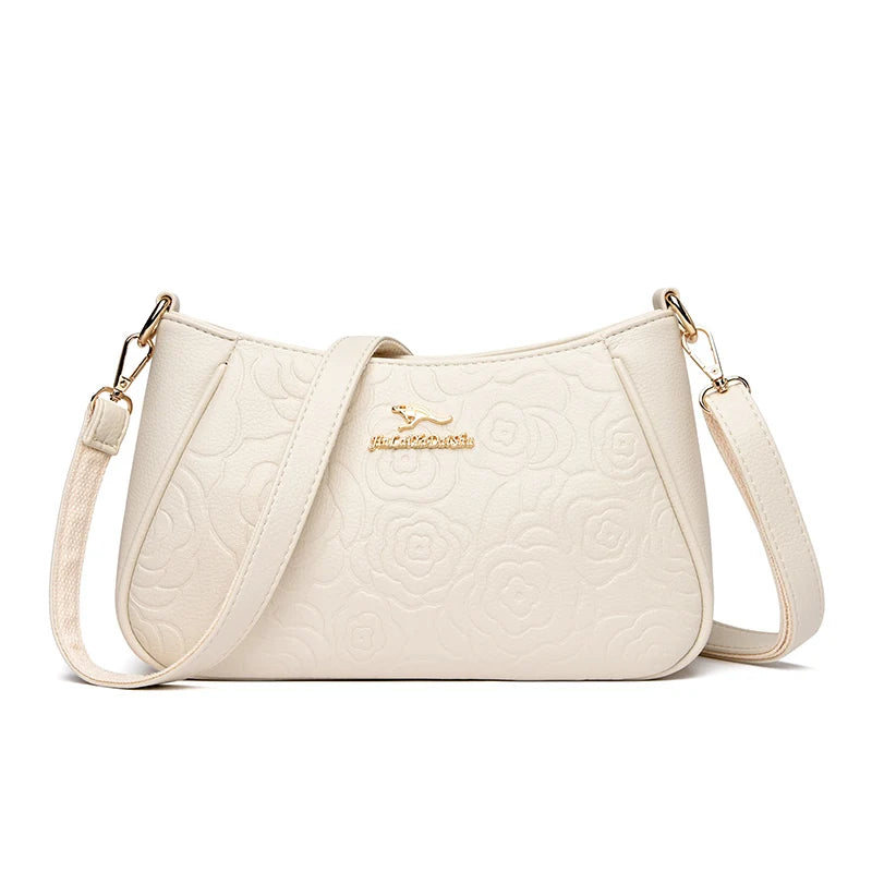 Sacs à main vintage en cuir souple pour femmes