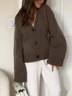 Cardigan en tricot pour femmes
