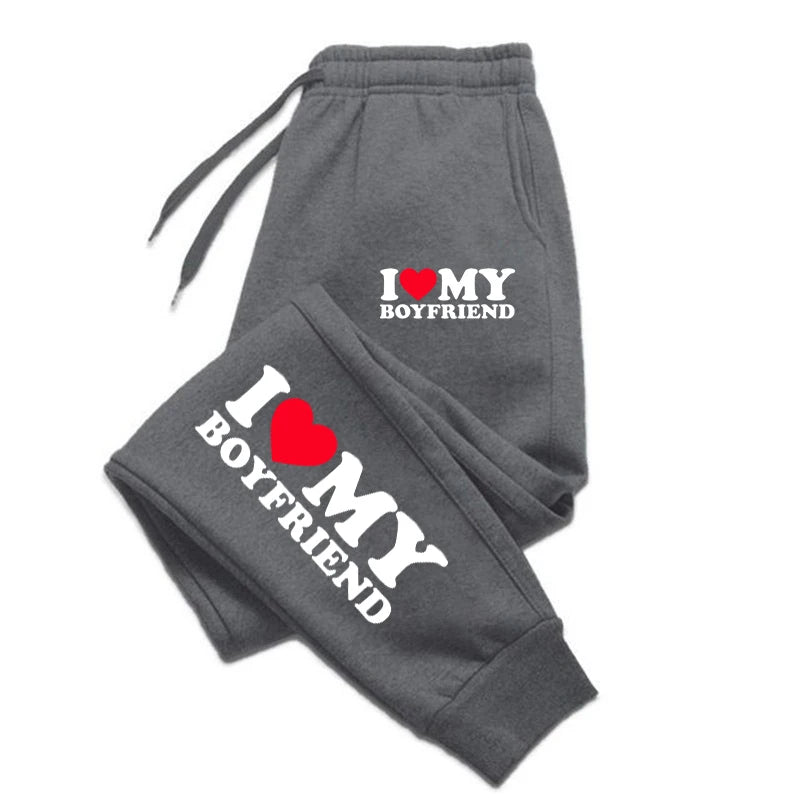 Pantalon de survêtement d'automne pour couple femmes