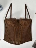 Corset en dentelle pour femmes