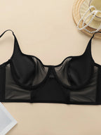 Soutien-gorge sexy en maille respirante pour femmes