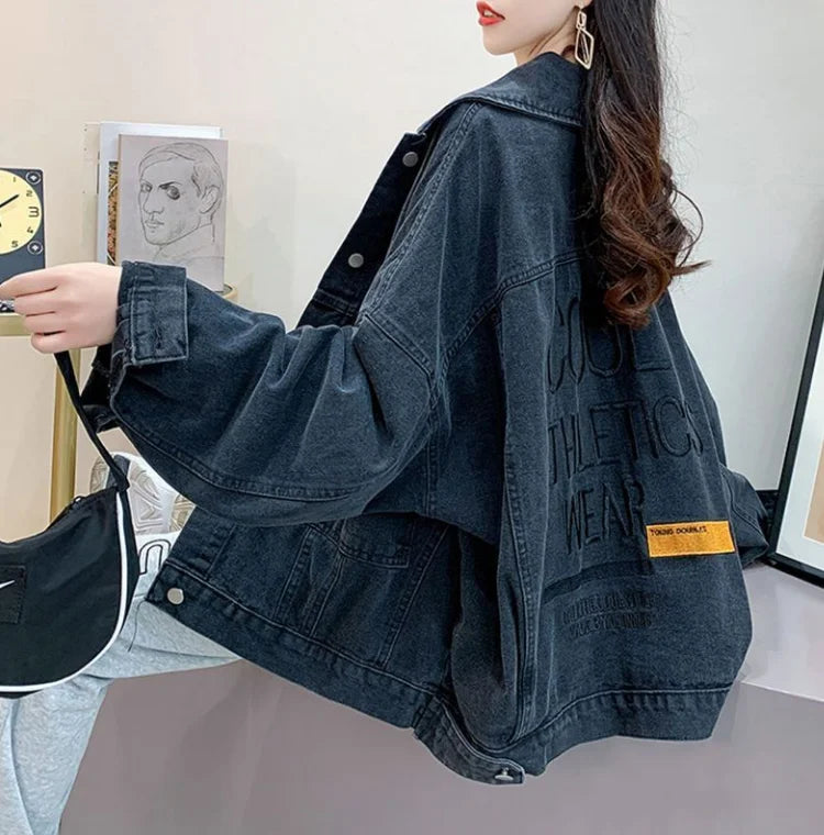 Veste en jean vintage pour femmes